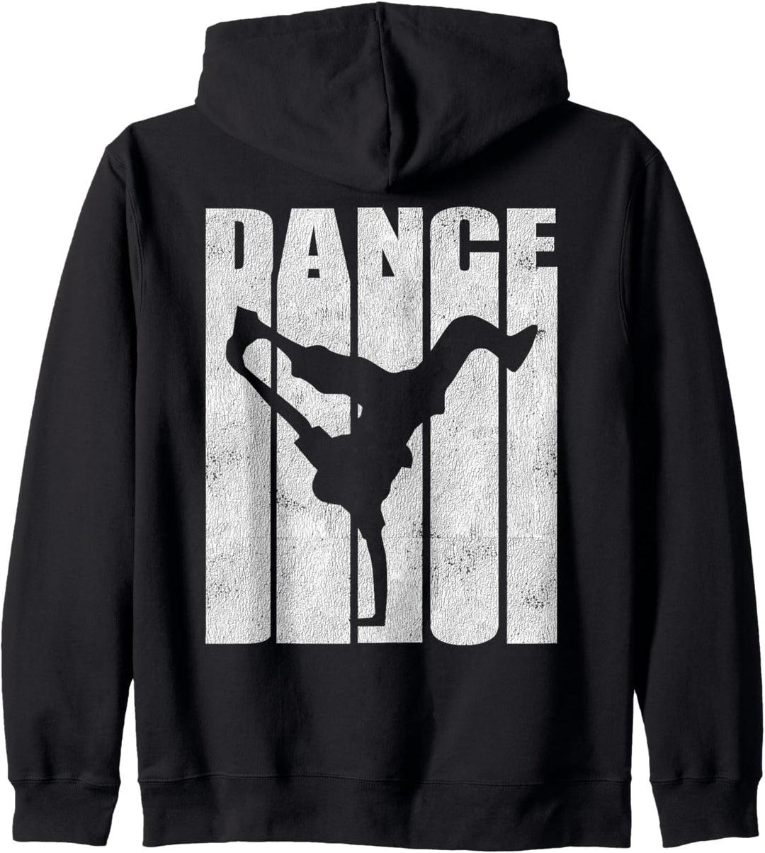 Hip Hop Dance Shirt Breakdance ZURÜCK DRUCKEN Breakdance Kapuzenjacke