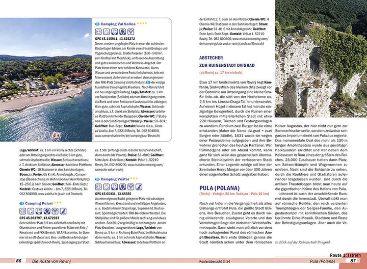 Reise Know-How Wohnmobil-Tourguide Kroatien – Küste und Inseln mit den schönsten Nationalparks: Die