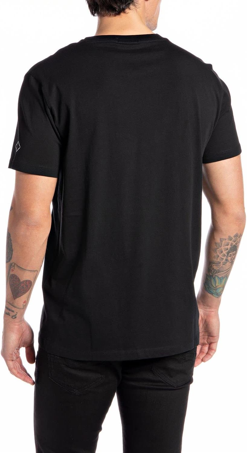 Replay Herren T-Shirt XS 098 Black, XS 098 Black