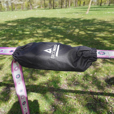 Slackline Set, Pink Stars, 15-25 Meter Länge, Komplettset für Kinder, Anfänger und Familien, inklusi