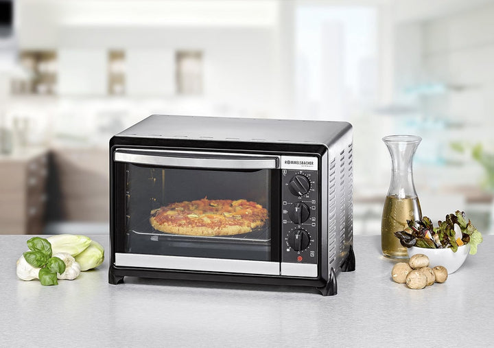 ROMMELSBACHER Kleinbackofen BG 1055/E - 18 Liter Backraum, 7 Heizarten inkl. Umluft, Temperaturen vo
