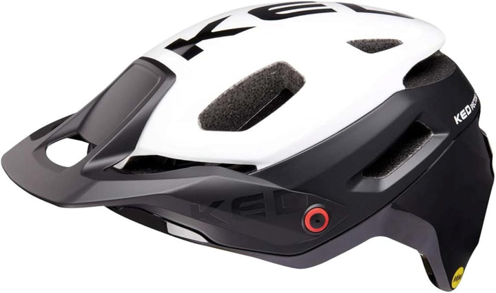 KED Pector ME1 MTB Fahrrad Helm schwarz/weiss 2023 L (58-61 cm), L (58-61 cm)