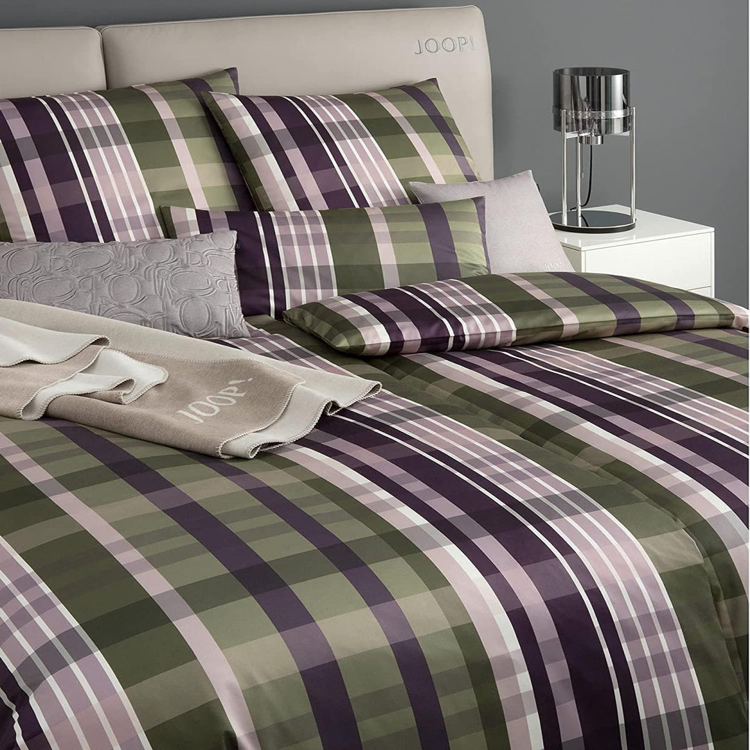 JOOP! Bettwäsche Checks 4098 | 4 Ivy - 155 x 220