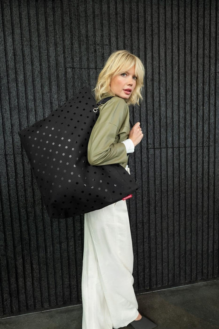 reisenthel shopper XL – Geräumige Shopping Bag und edle Handtasche in einem – Aus wasserabweisendem