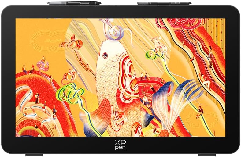 XPPen Artist Pro 27 (Gen 2) 4K UHD Grafiktablett mit Display 26,9 Zoll, 120Hz Zeichentablett für PC