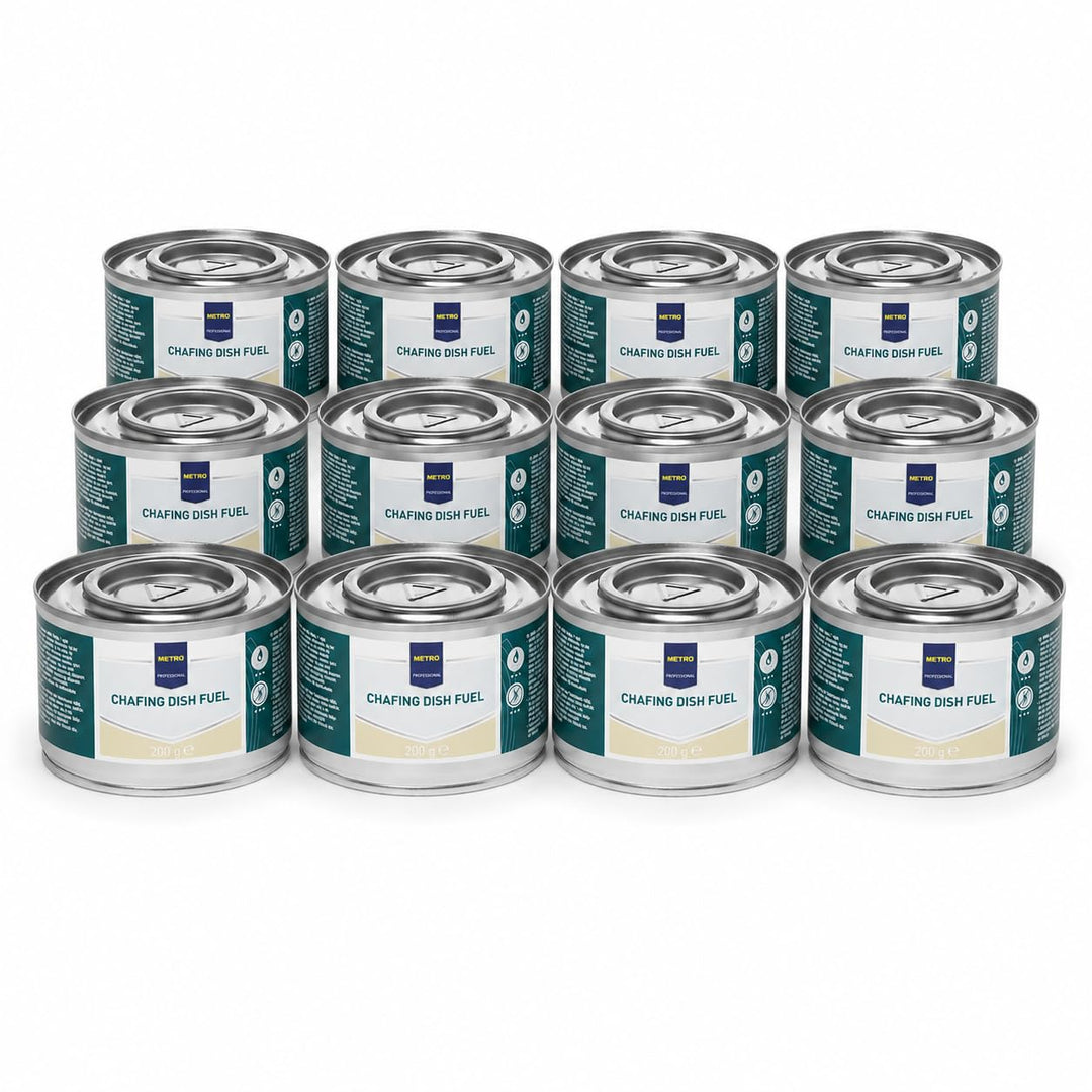 HLKauf M.Professional Brennpaste für Chafing Dish Speisenwärmer - Brenndauer ±3 Stunden - geruchlose