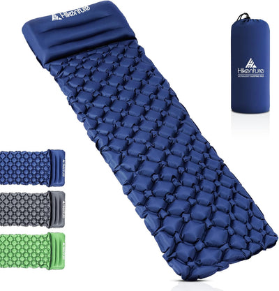 HIKENTURE Camping Isomatte Kleines Packmass - Ultraleichte Isomatte Outdoor - Aufblasbare Luftmatrat