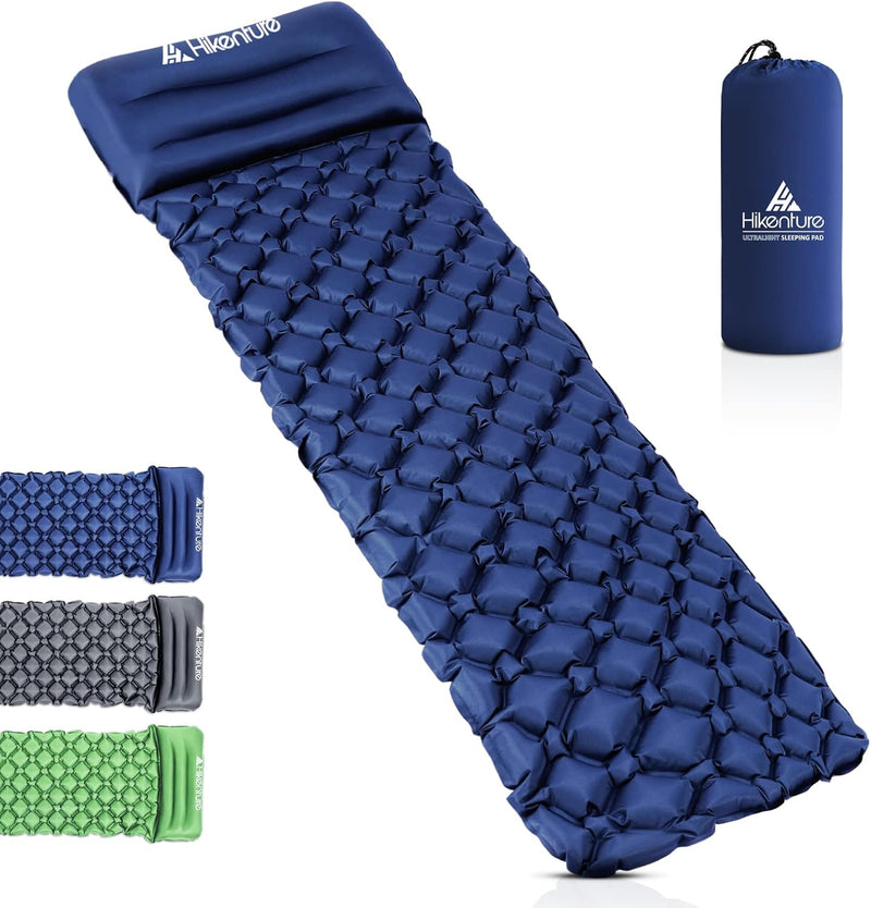 HIKENTURE Camping Isomatte Kleines Packmass - Ultraleichte Isomatte Outdoor - Aufblasbare Luftmatrat