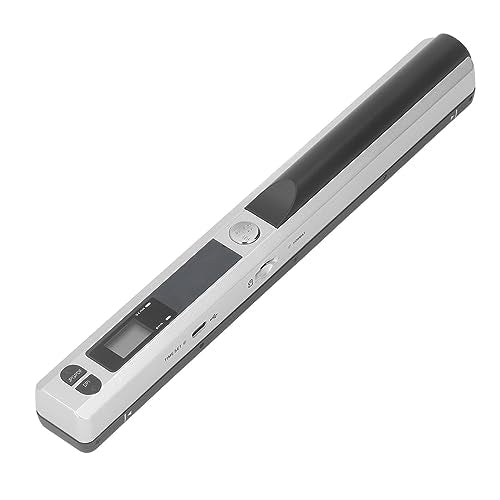 Handscanner, Klares Display, Vielseitiges JPG-PDF-Format, Plug-and-Play, 3 Modi, Tragbarer Fotoscann