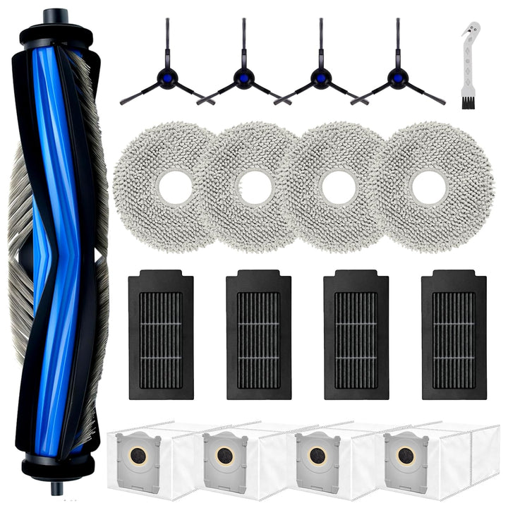 18 Stück Zubehör für ECOVACS DEEBOT T50 Pro Omni Gen2/T50 Pro Omni | T50 Omni/T50 Omni Gen2 Saugrobo