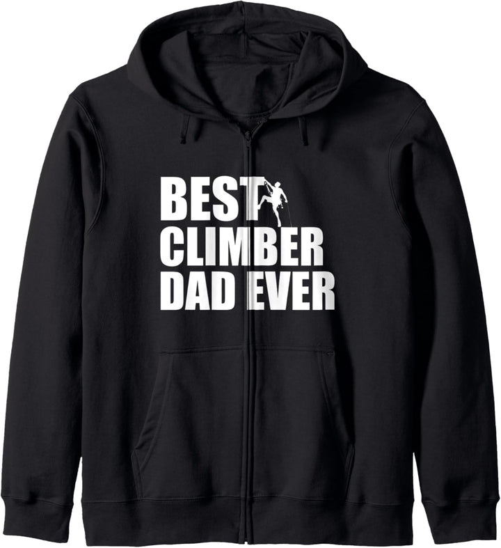 Bester Bergsteiger Dad aller Zeiten Klettern Kapuzenjacke