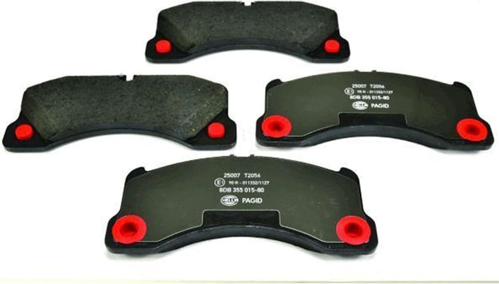 HELLA PAGID 8DB 355 015-801 Bremsbelagsatz - T2056 - Dicke/Stärke: 17.1mm - Bremssystem: Brembo - fü