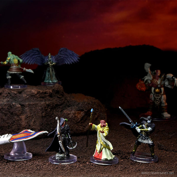 WizKids/NECA 72423 Death Saves: War of Dragons Box Set 2 Ghost Zubehör, Mehrfarbig, S