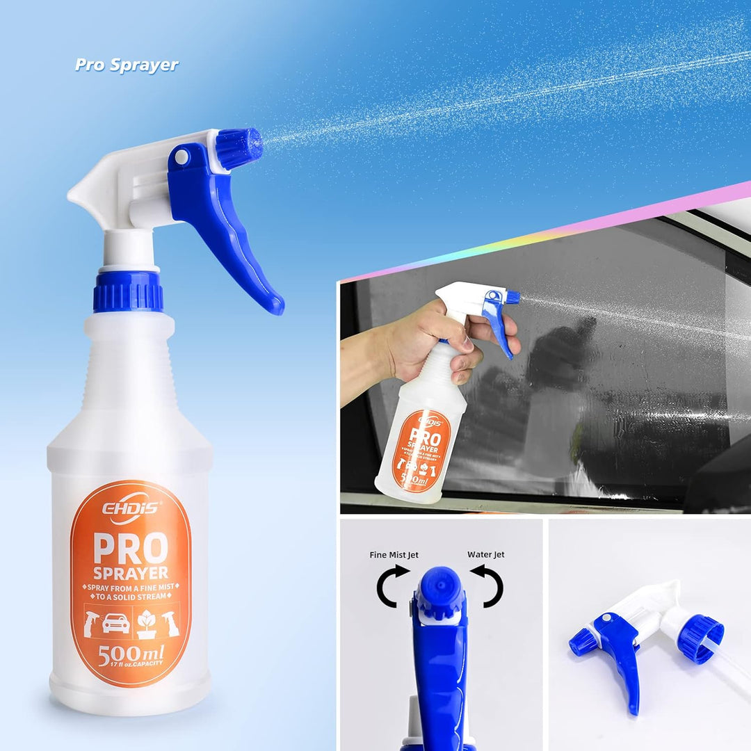 EHDIS Folierungs Werkzeug Set mit Sprühflasche-500ML, Rakel Set für Car Wrapping, Auto Folierung, Wi