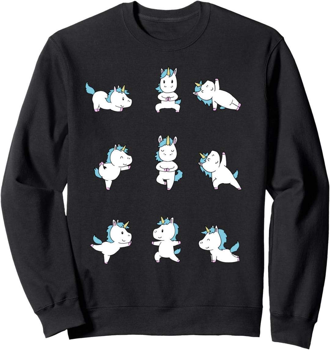 Einhorn Yoga Sweatshirt