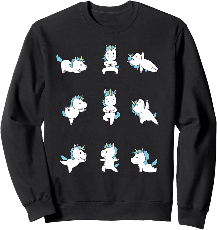 Einhorn Yoga Sweatshirt