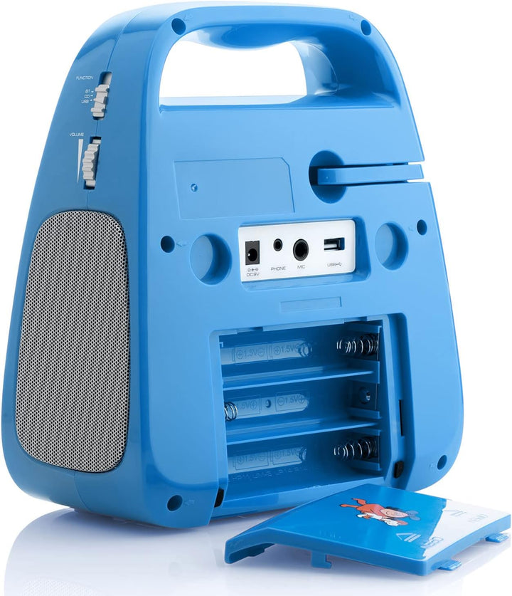 GoGEN Karaoke CD-Player I Maxipes I Bluetooth I USB Port I Karaokemikrofon I Kopfhöreranschluss I Ka