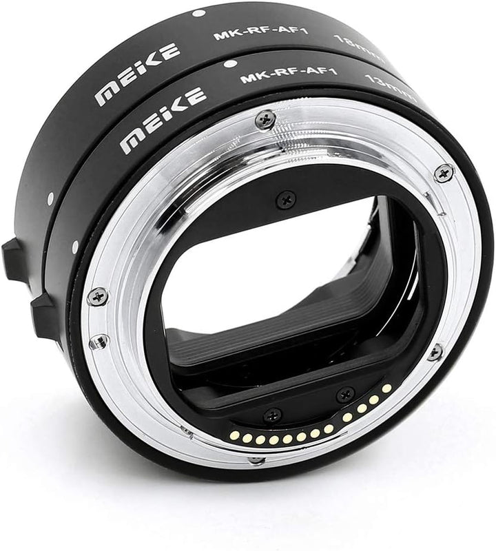 Automatik-Makro-Zwischenringe Meike MK-RF-AF1 für Canon EOS R Systemkameras, Set aus 2 Ringen (13mm