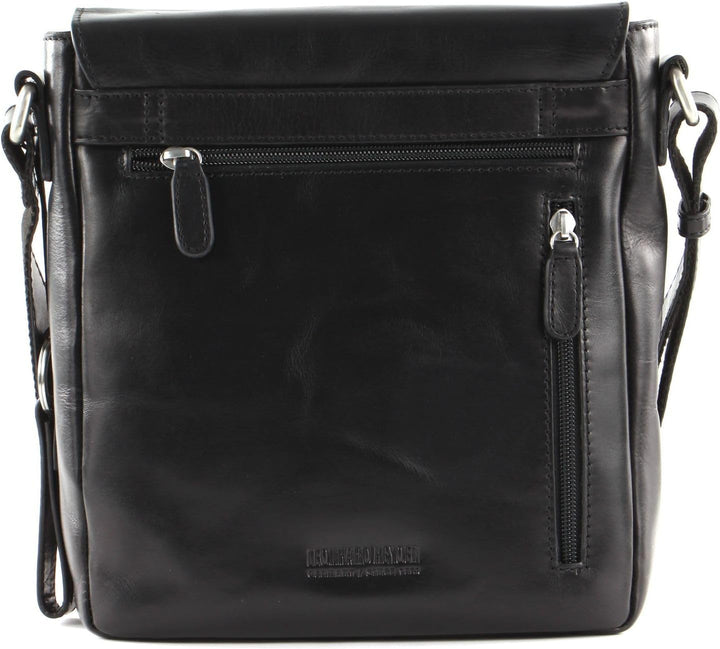 Leonhard Heyden Cambridge Umhängetasche 26 cm Schwarz, Schwarz