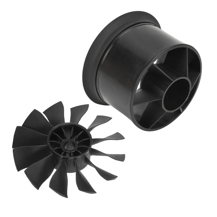 12 Blade EDF -Lüfter, 50mm EDF Lüfter 12 Blatt Impeller, Hochschub für 3300 4000 4600 5000kV Bürsten