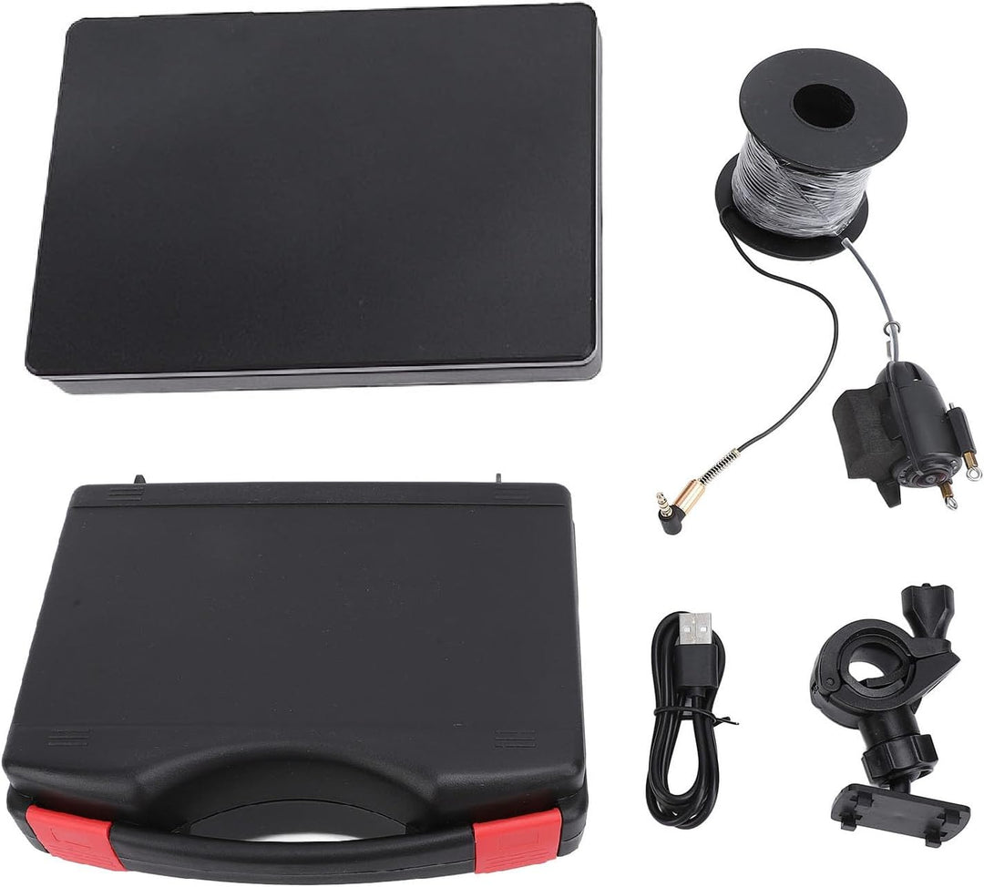 Unterwasser-Angelkamera, 1080P High Definition 4,3 Zoll Sichtbarer Grossbild-Video-Fischfinder mit 2