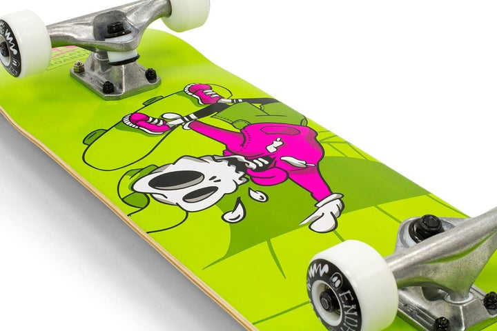Enuff Skateboards Skully Complete Skateboard 7.75 " Grün (Green), 7.75 " Grün (Green)