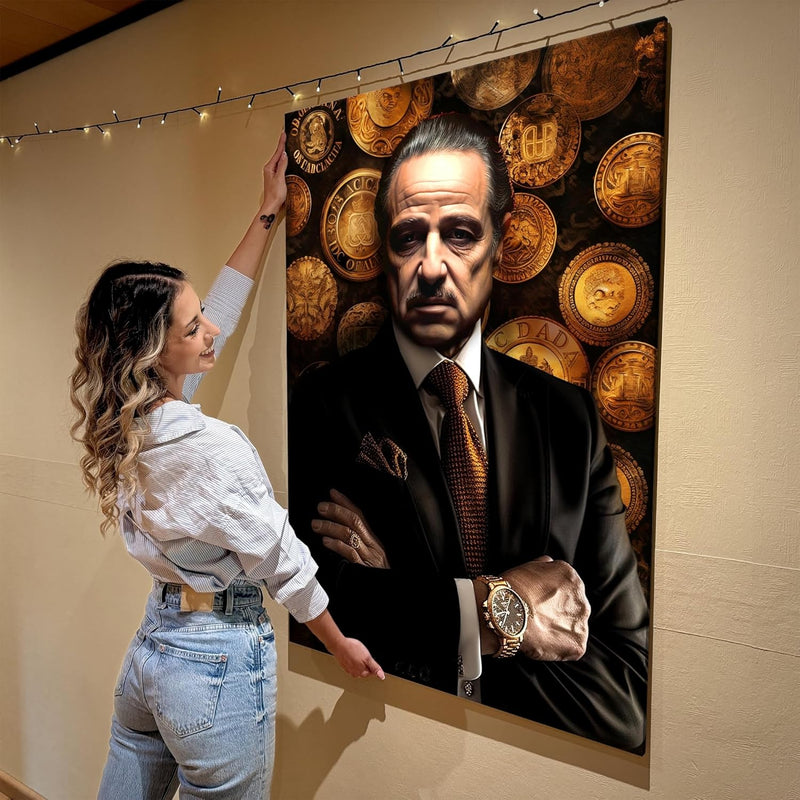 Artmazing | The Godfather Bild | Poster & Kunstdrucke | Bild Der Pate | Bild Hochformat | S Art Bild