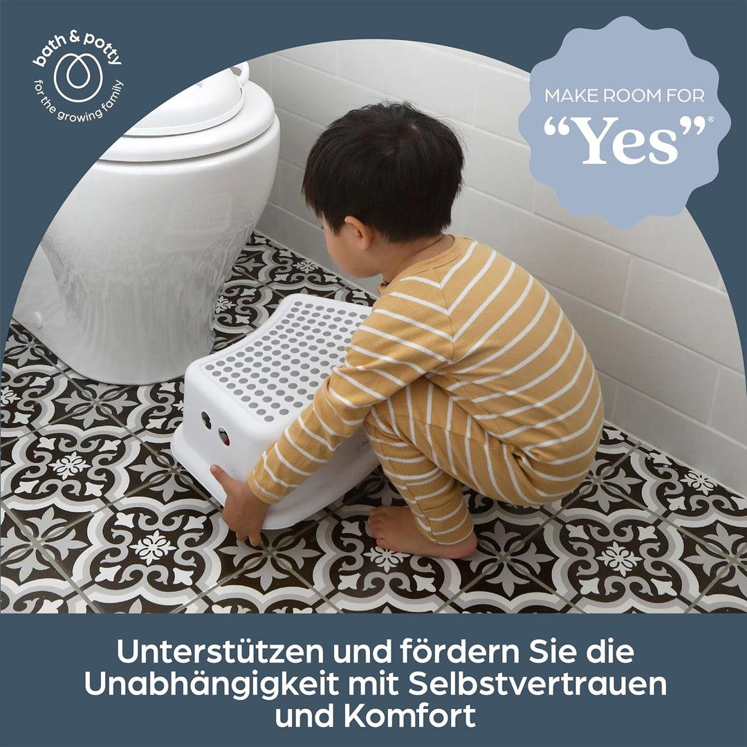 Dreambaby G7001BB Toilettensitz und Tritthocker, konturiert, Grau, Set
