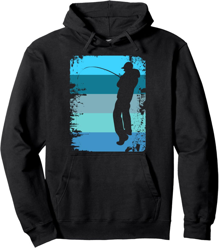Angeln Angler Fischer Fischen Fisch Fische Pullover Hoodie