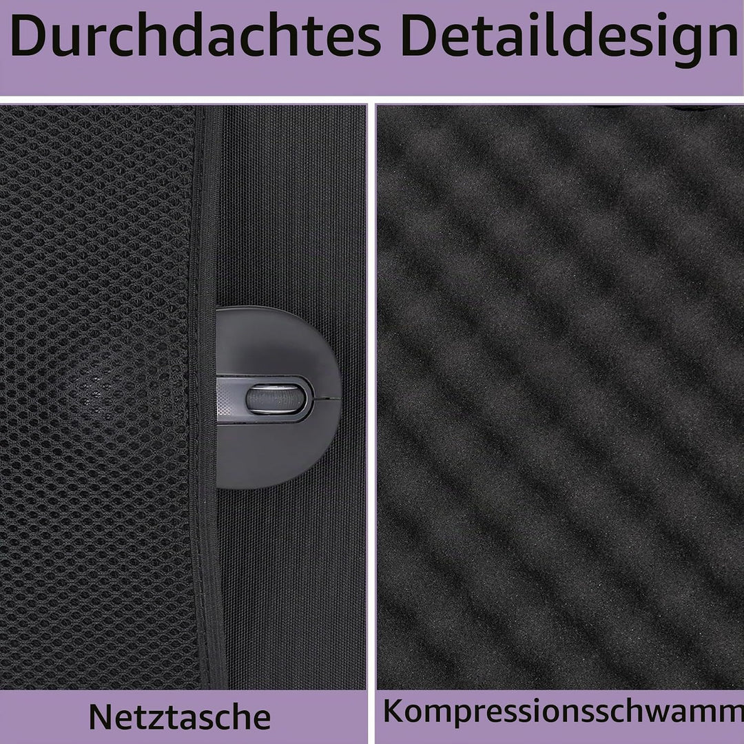 co2CREA Case Harte Reiseschutzhülle Etui Tasche für Logitech Wave Keys MK670 Combo,Tasche kompatibel