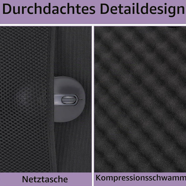 co2CREA Case Harte Reiseschutzhülle Etui Tasche für Logitech Wave Keys MK670 Combo,Tasche kompatibel