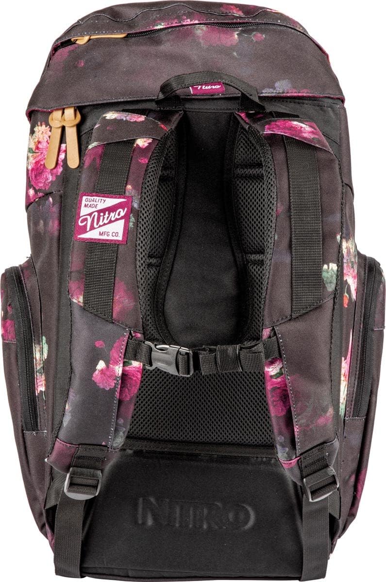 Nitro Weekender Alltagsrucksack mit gepolstertem Laptopfach, Schulrucksack, Wanderrucksack inkl. Nas