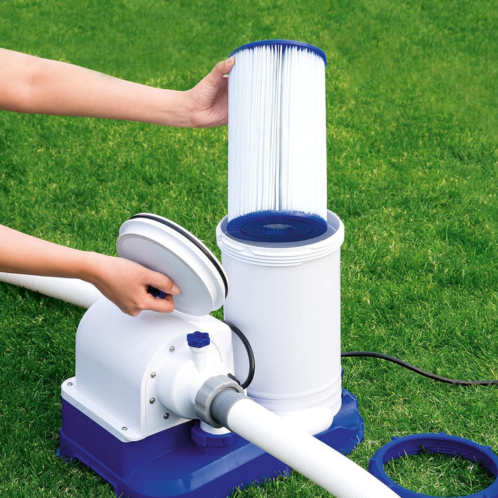 Bestway Flowclear Filterkartusche Gr. IV 14.2 x 25.4 cm, 6er-Sparset Grösse 4, Grösse 4