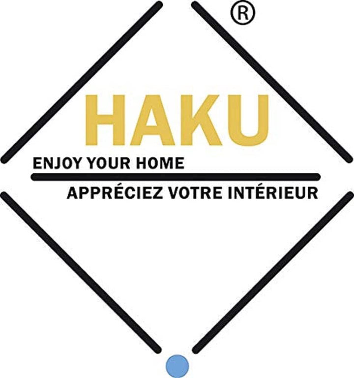 HAKU Möbel Hocker, Massivholz, schwarz, B 30 x T 30 x H 45 cm, Schwarz