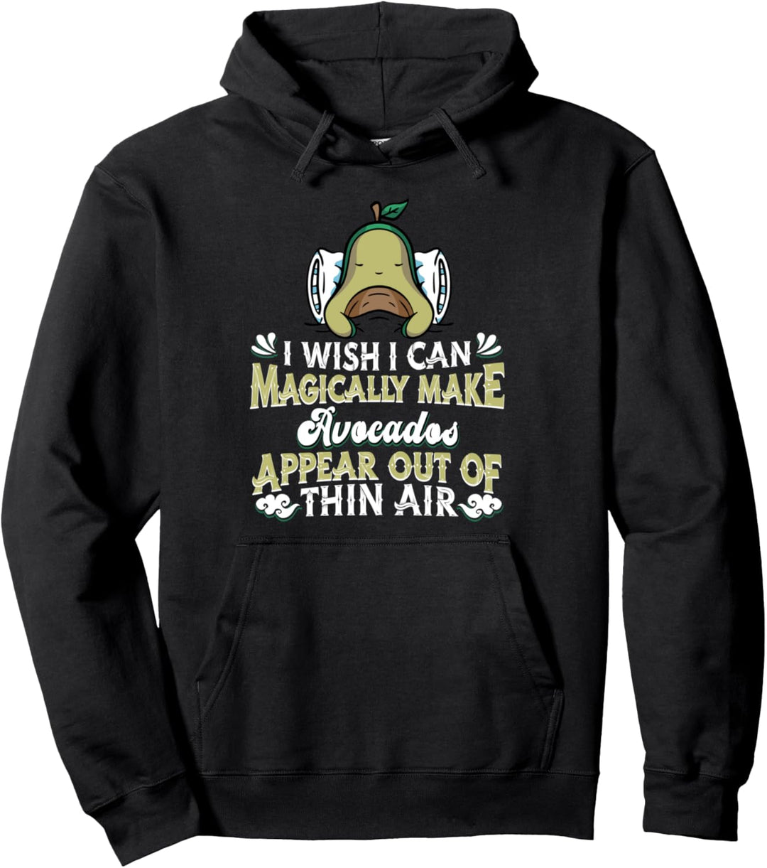 Veggie Avocado - Veganer Vegetarier Foodie Avocado Pullover Hoodie