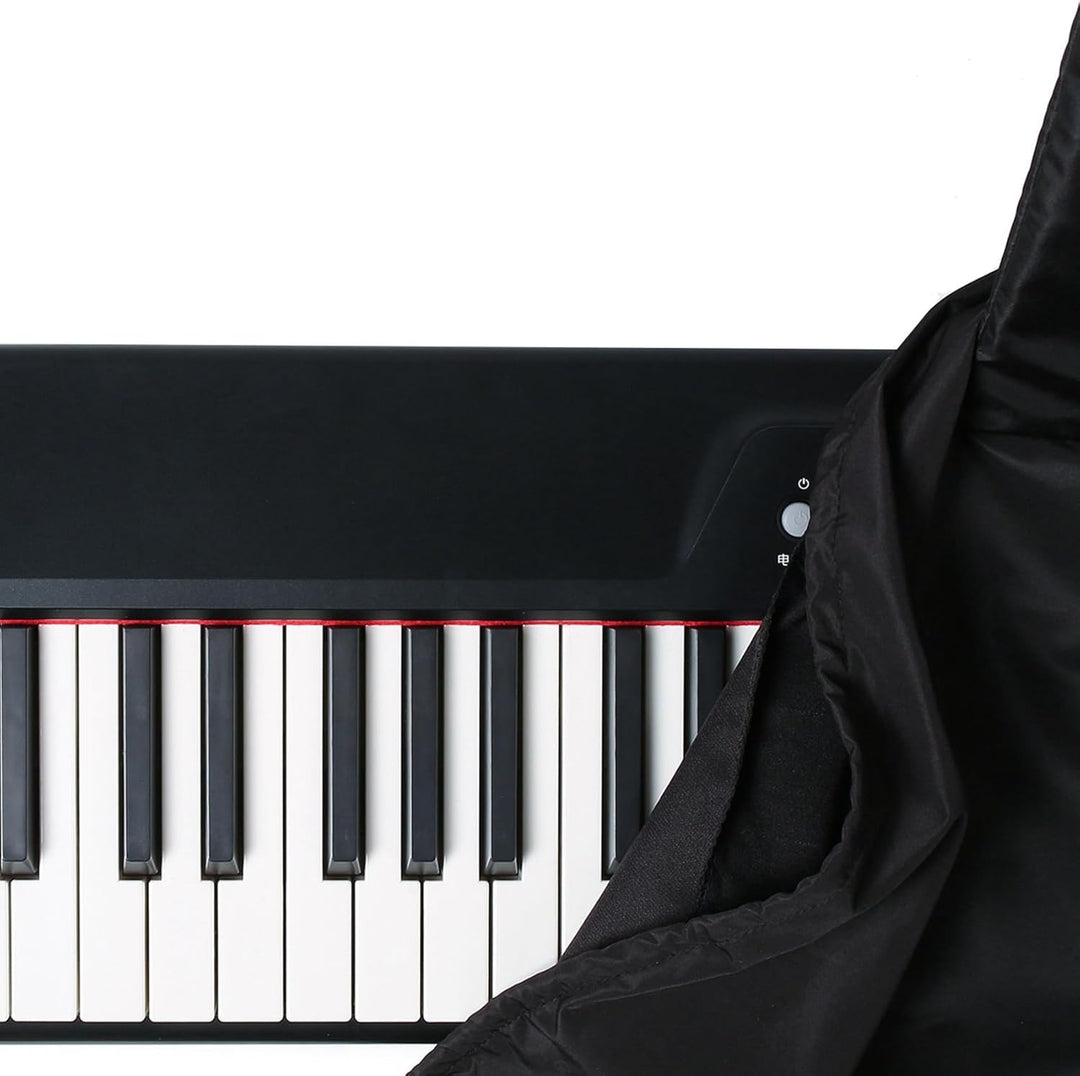 Klavier Abdeckung 88 Tasten, Elektronische Tastatur Abdeckung mit Kordelzug, Staubschutzhülle für El