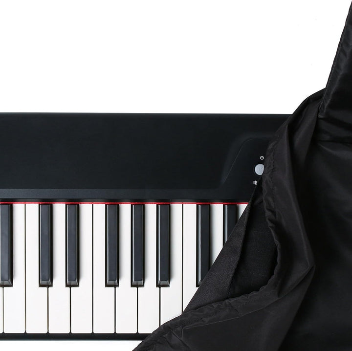 Klavier Abdeckung 88 Tasten, Elektronische Tastatur Abdeckung mit Kordelzug, Staubschutzhülle für El