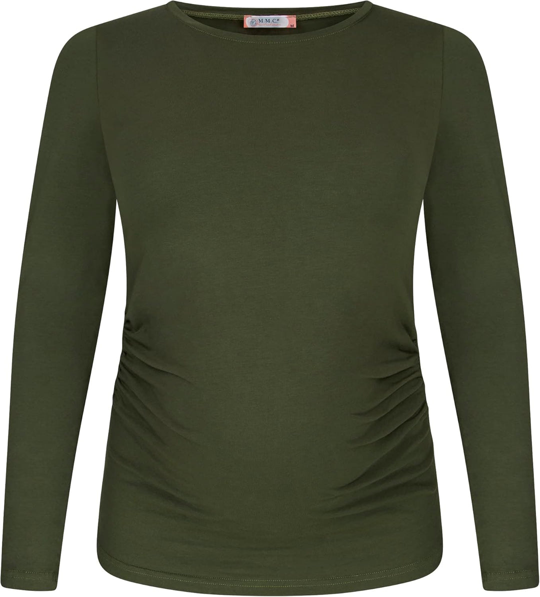 M.M.C. Umstandsshirt 3er Set unifarben Umstandsmode Schwangerschaft Schwangerschaftsshirt, Langarm S