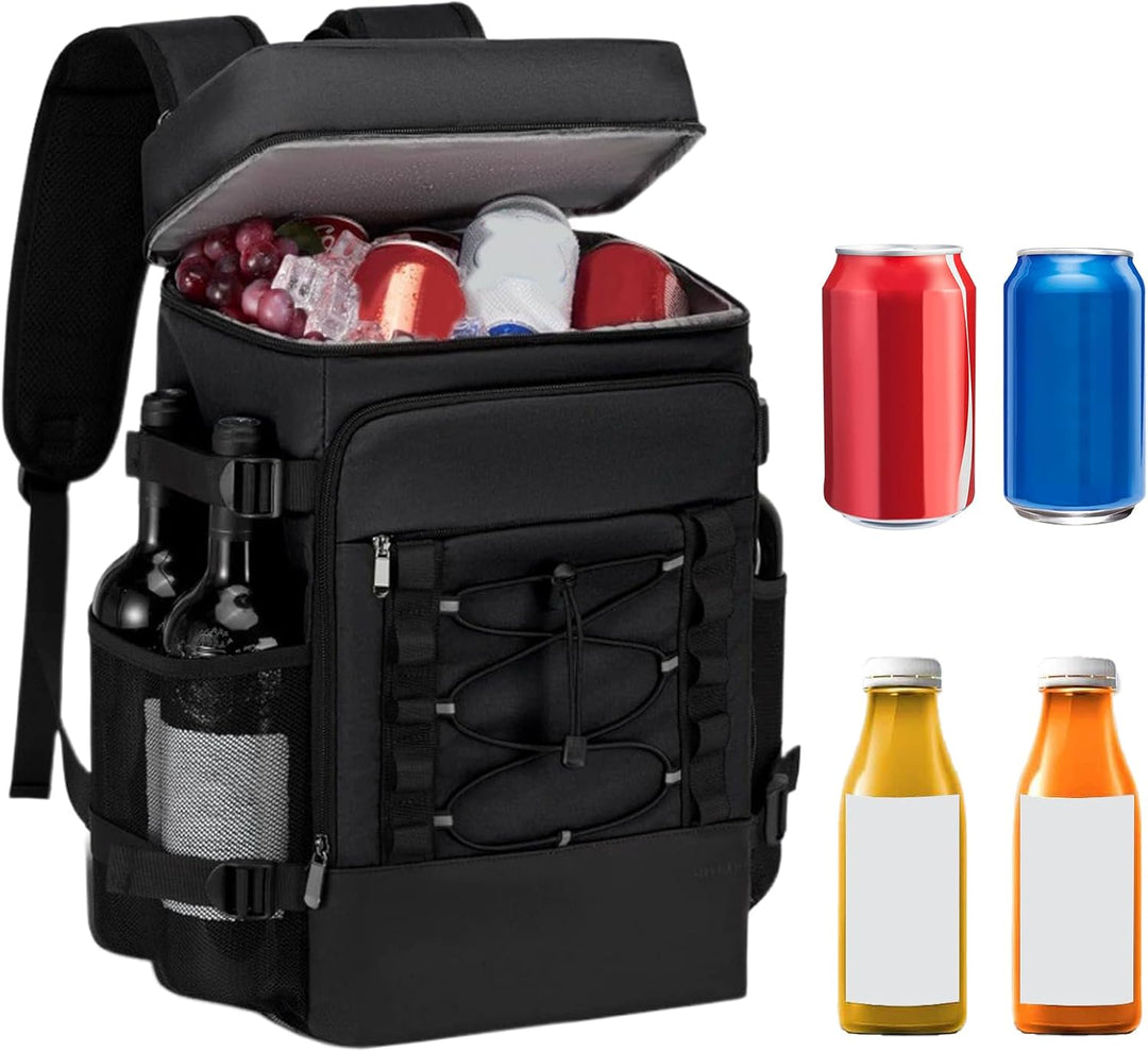 Isolierter Rucksack - Auslaufsichere Kühltasche Rucksäcke Isoliert,Kühlbox wasserdichte Wiederverwen