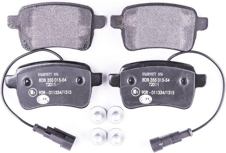 HELLA PAGID 8DB 355 015-541 Bremsbelagsatz - T2011 - Dicke/Stärke: 17.8mm - mit integriertem Verschl