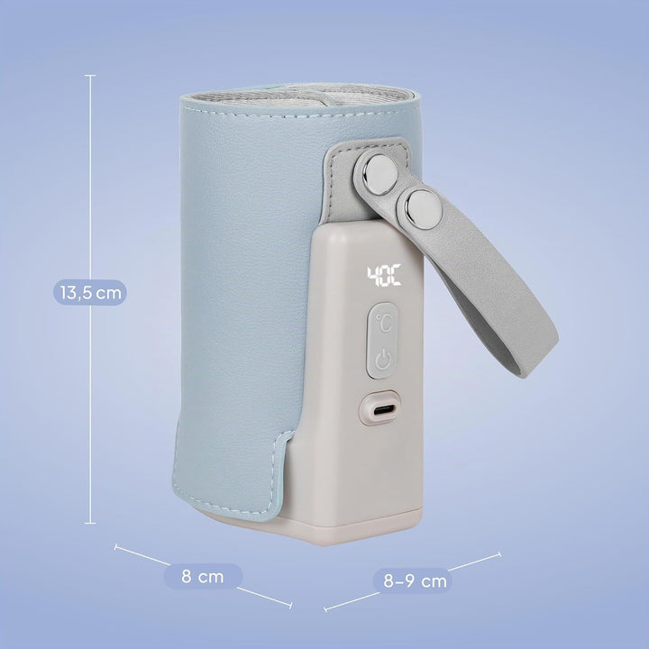 LIONELO Thermup Go Plus Tragbarer Babyflaschenwärmer, hält Flüssigkeiten warm, 5 Betriebstemperature