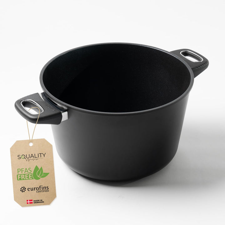 Premium Kochtopf Induktion 28 cm & 8,5l PFAS frei – Kochtopf klein | Milchtopf | Non Stick Topf Indu