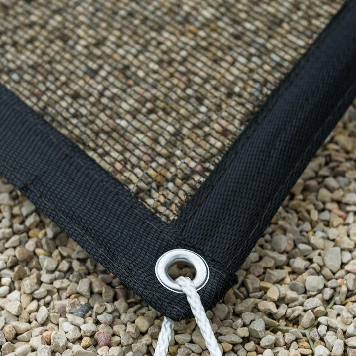 Werkapro Schutznetz für Schwimmbad Ø 6,20 m schwarz