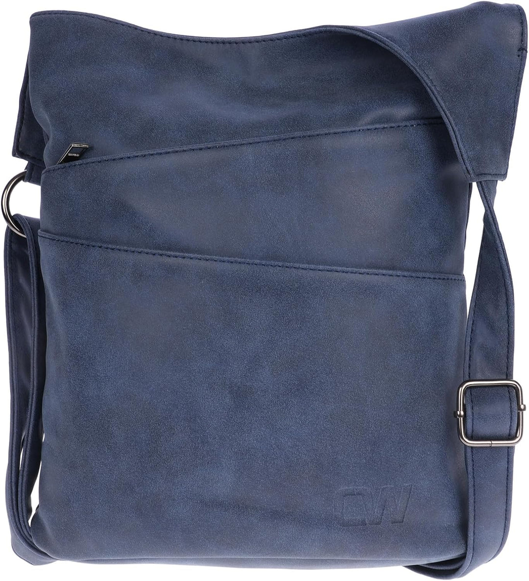 Christian Wippermann grosse Damen Tasche Schultertasche Umhängetasche Crossover Leder Optik Handtasc