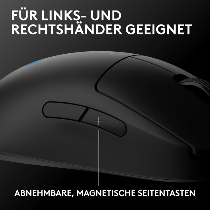 Logitech G PRO 2 LIGHTSPEED kabellose Gaming-Maus Rechts-oder Linkshänder, mit bis zu 4 anpassbaren,