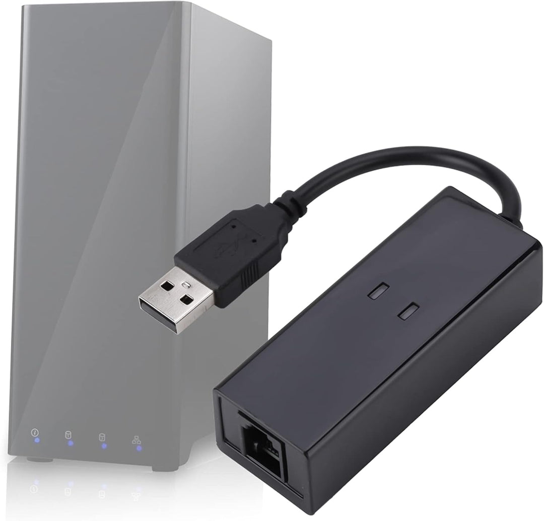 ciciglow Externes USB-56K-DFÜ-Modem für Win7 Win8 Win10 XP, Quick Connect, Fax-Datenmodem