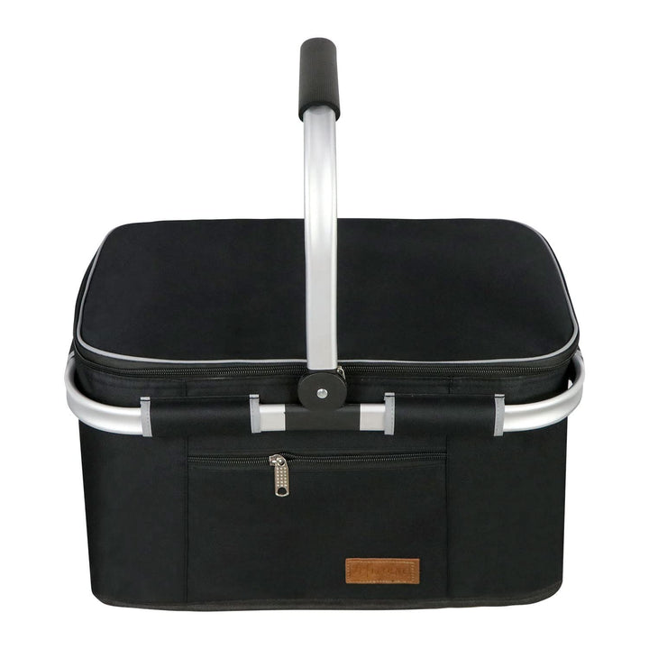 ABIUBIU 34L Kühltasche Einkaufskorb Picknickkorb Grosse isolierte Kühlkorb Lunchtasche Thermo Tasche