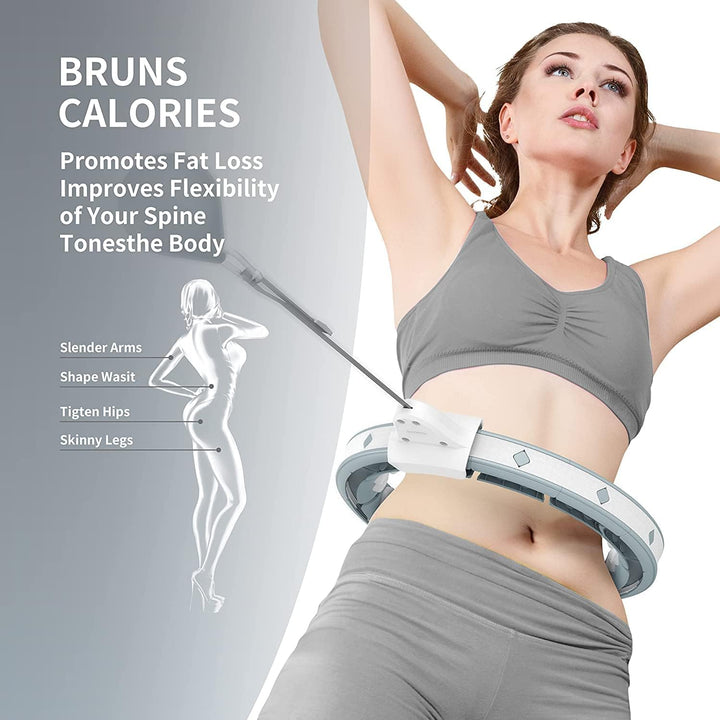 PROIRON Smart/Hula Hoop Reifen Erwachsene, Hullahub Reifen mit Gewicht, Hula Hoop Reifen Kinder, 1,2