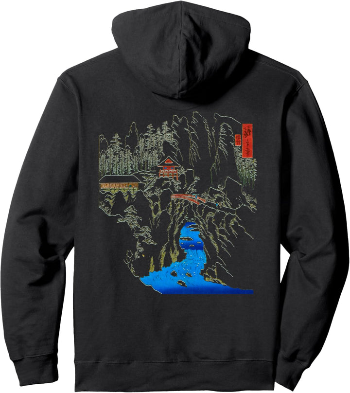 Berühmte Japanische Kunst Mount Haruna Hiroshige Stilvoll Pullover Hoodie