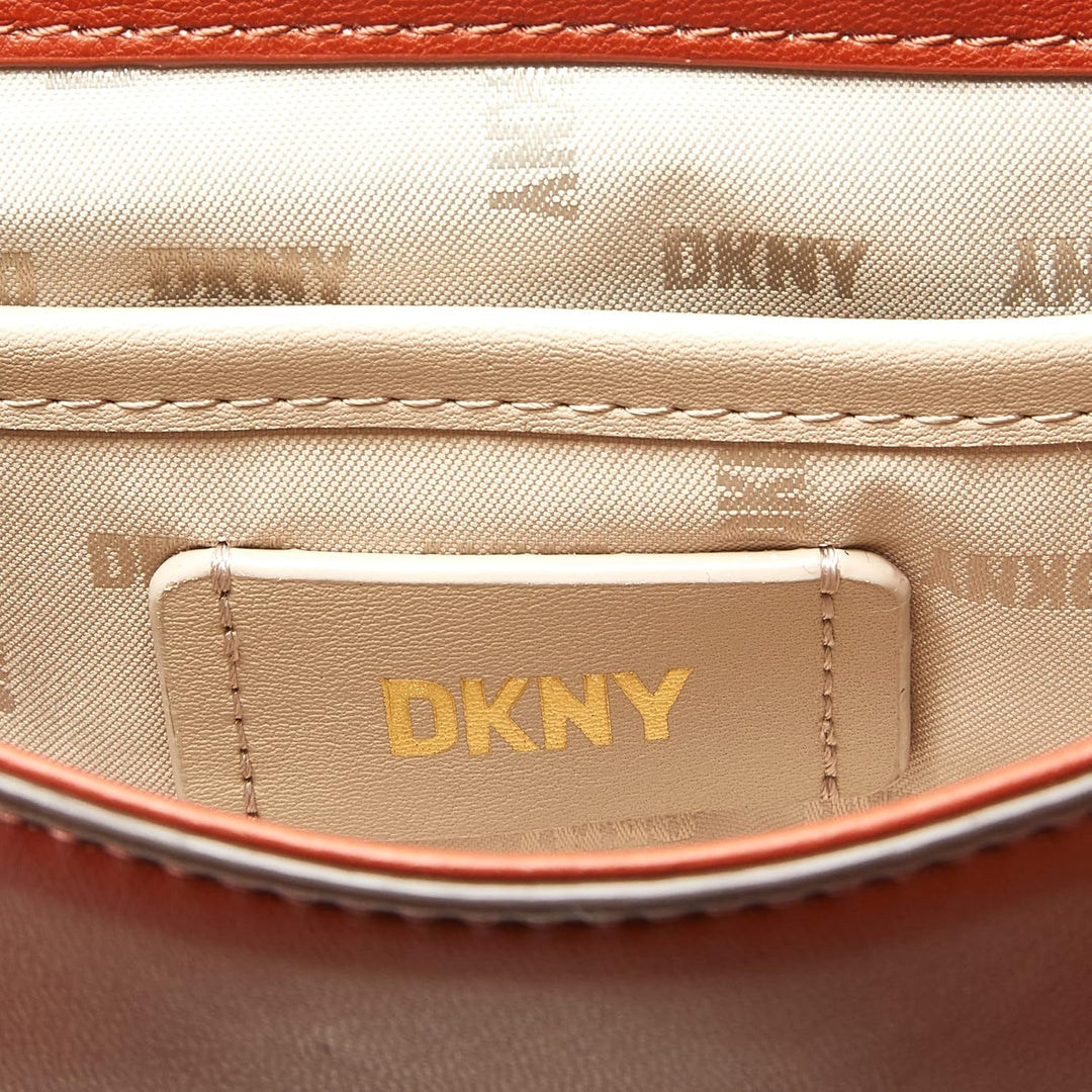 DKNY Kiera Umhängetasche mit Klappe Einheitsgrösse Ziegelrot, Einheitsgrösse Ziegelrot